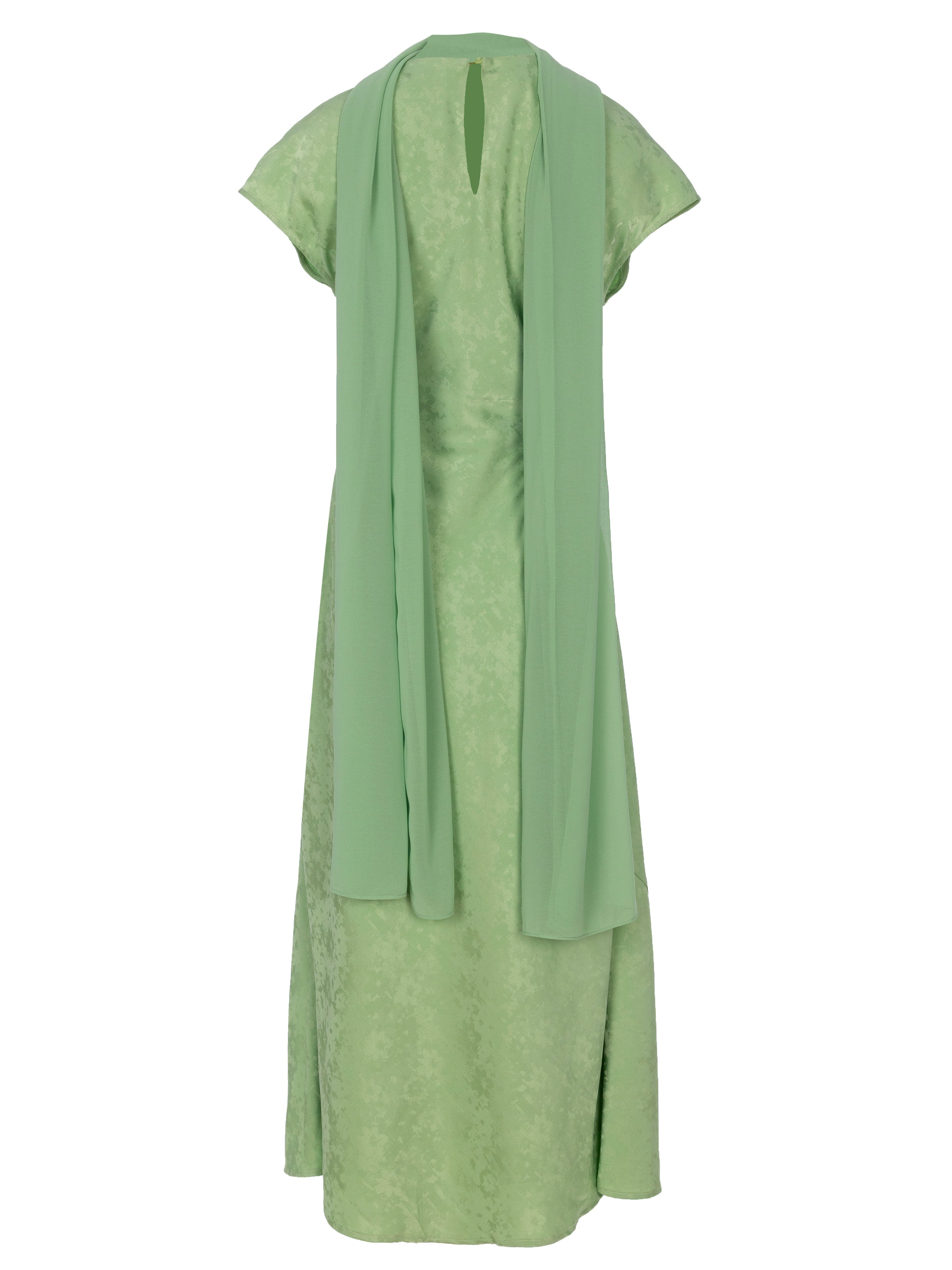 ADRIANA GREEN - Vestido midi verde menta, para ser la invitada de boda perfecta y fiesta esta primavera verano. MIOH es la marca de vestidos de invitada de boda y fiesta de referencia en España