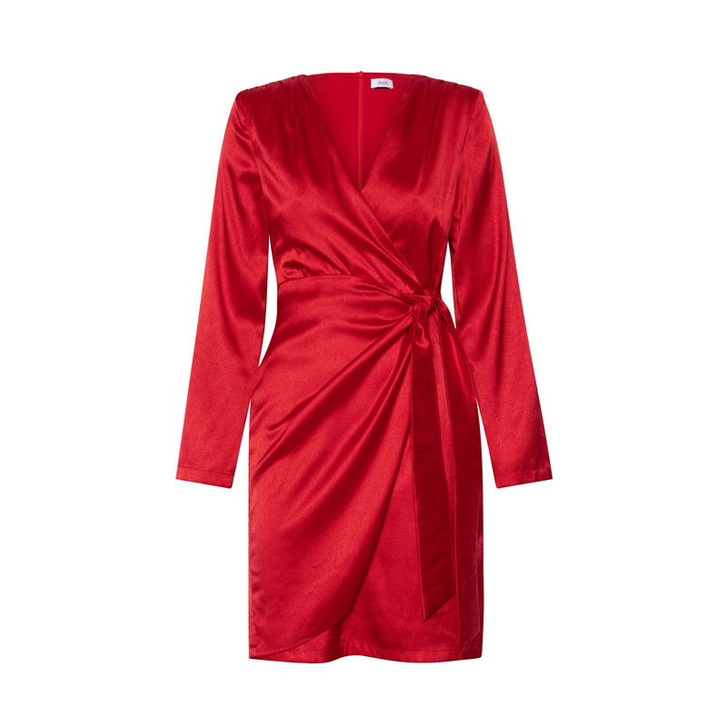 mioh | SOUL RED - Vestido corto para invitada de boda y eventos